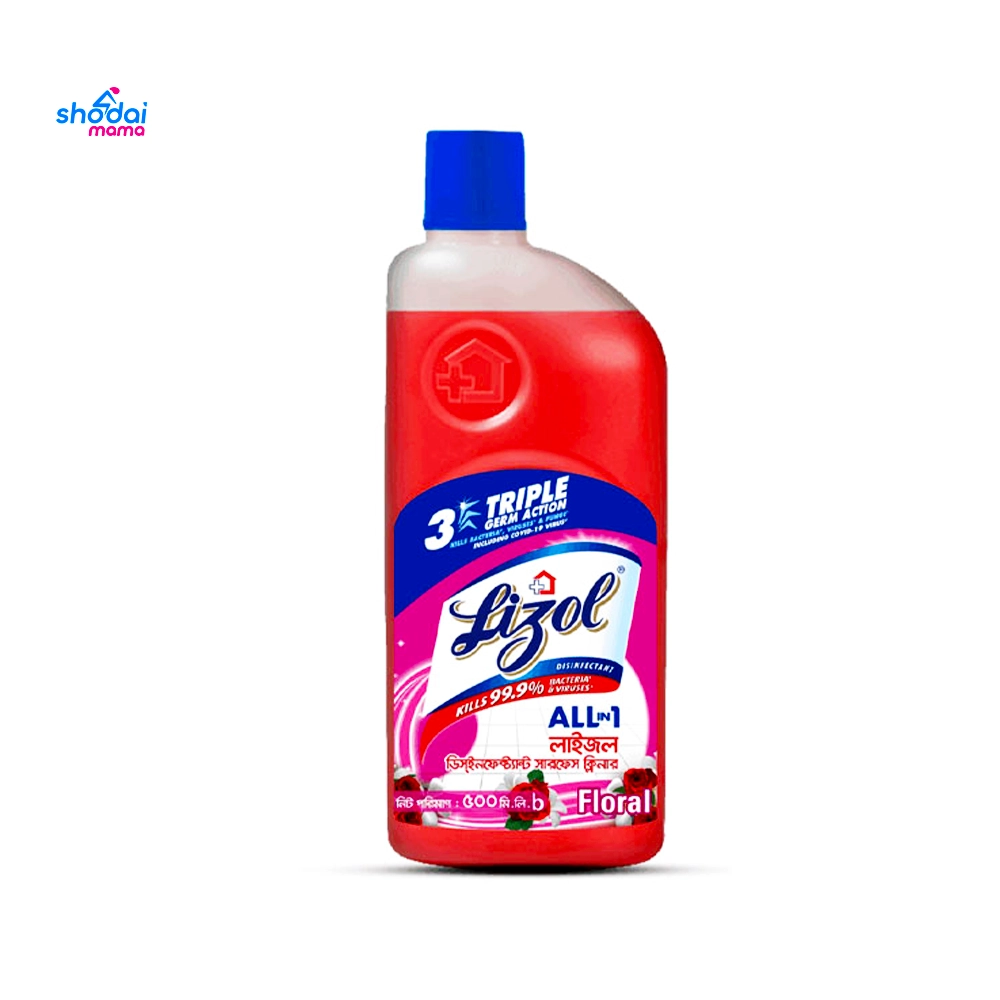 Lizol Disinfectant Surface Cleaner Floral 500ml